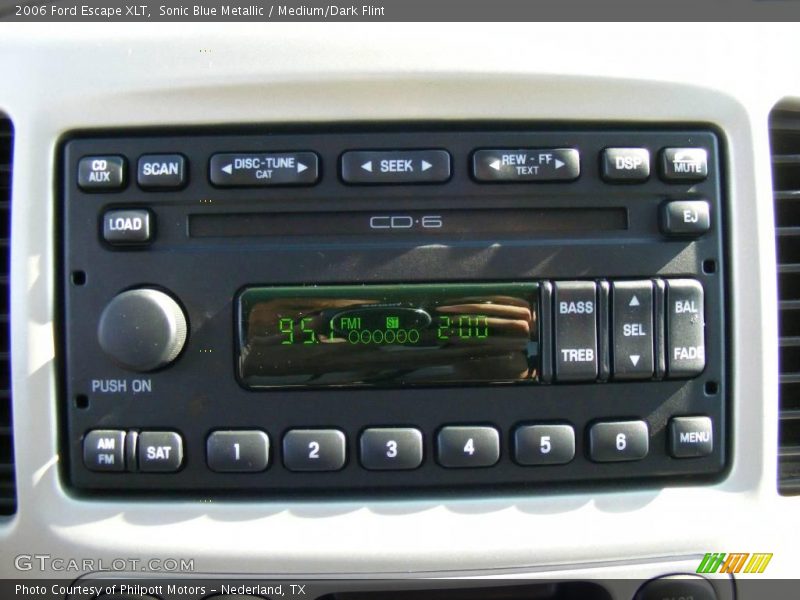Sonic Blue Metallic / Medium/Dark Flint 2006 Ford Escape XLT