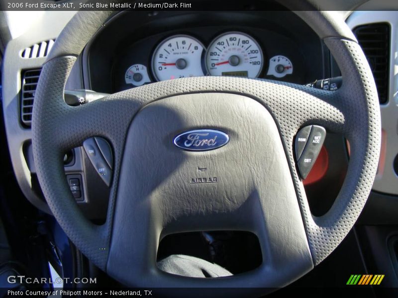 Sonic Blue Metallic / Medium/Dark Flint 2006 Ford Escape XLT