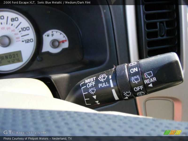 Sonic Blue Metallic / Medium/Dark Flint 2006 Ford Escape XLT