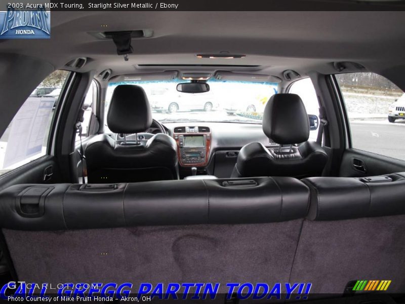 Starlight Silver Metallic / Ebony 2003 Acura MDX Touring