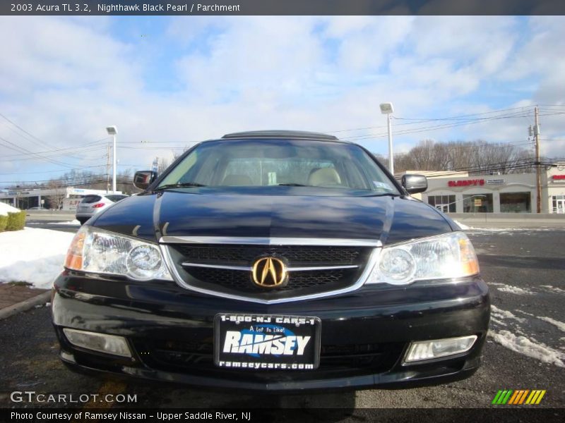 Nighthawk Black Pearl / Parchment 2003 Acura TL 3.2