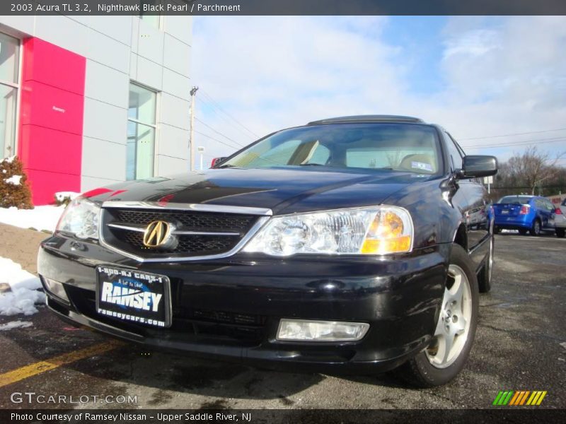 Nighthawk Black Pearl / Parchment 2003 Acura TL 3.2