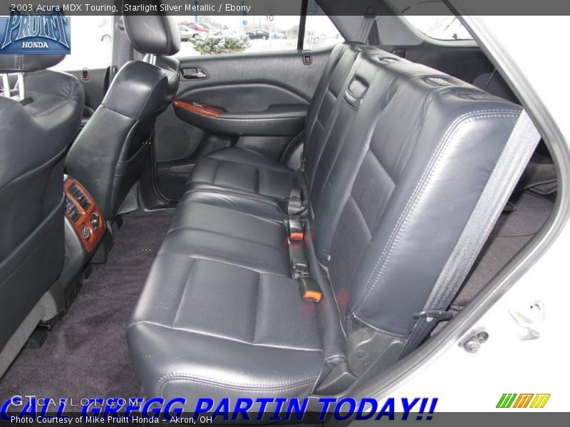 Starlight Silver Metallic / Ebony 2003 Acura MDX Touring