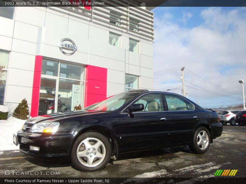 Nighthawk Black Pearl / Parchment 2003 Acura TL 3.2