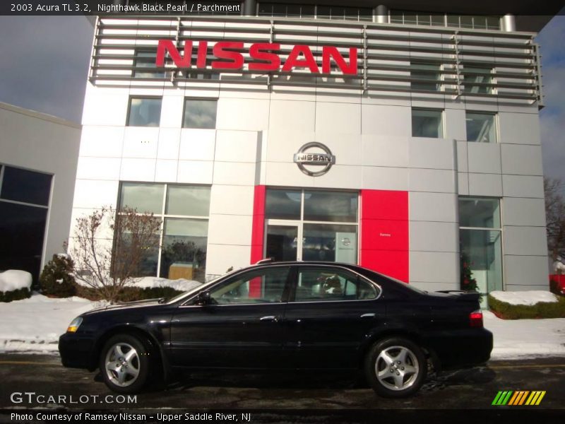 Nighthawk Black Pearl / Parchment 2003 Acura TL 3.2