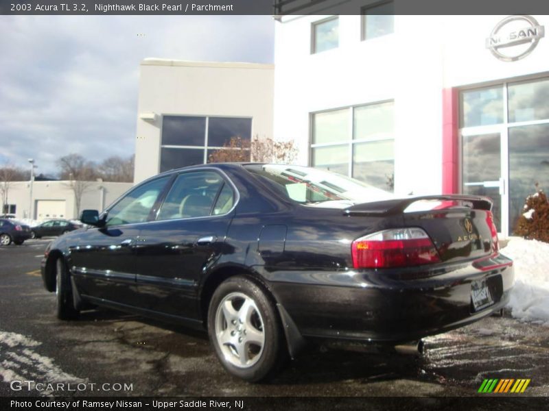 Nighthawk Black Pearl / Parchment 2003 Acura TL 3.2