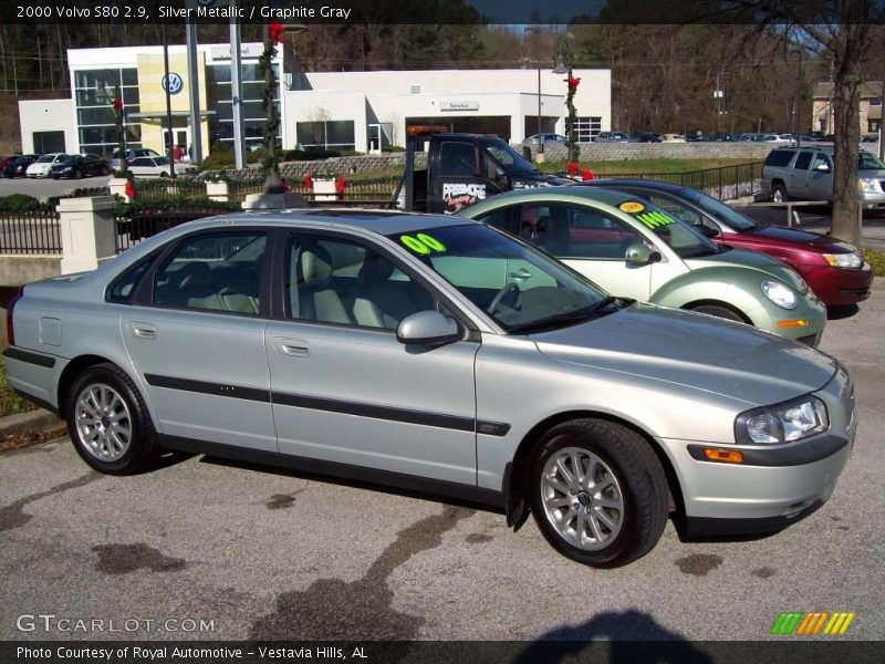 Silver Metallic / Graphite Gray 2000 Volvo S80 2.9