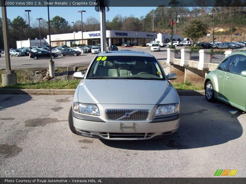 Silver Metallic / Graphite Gray 2000 Volvo S80 2.9
