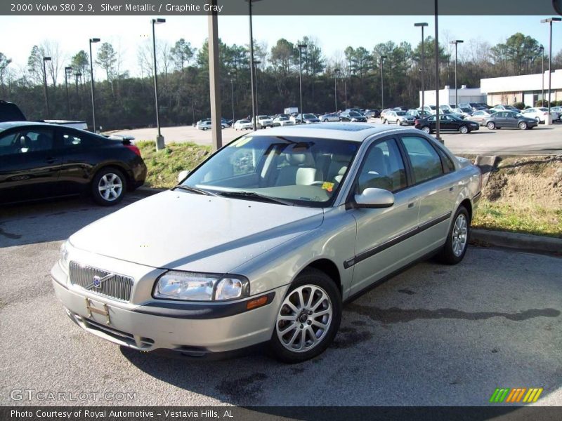 Silver Metallic / Graphite Gray 2000 Volvo S80 2.9