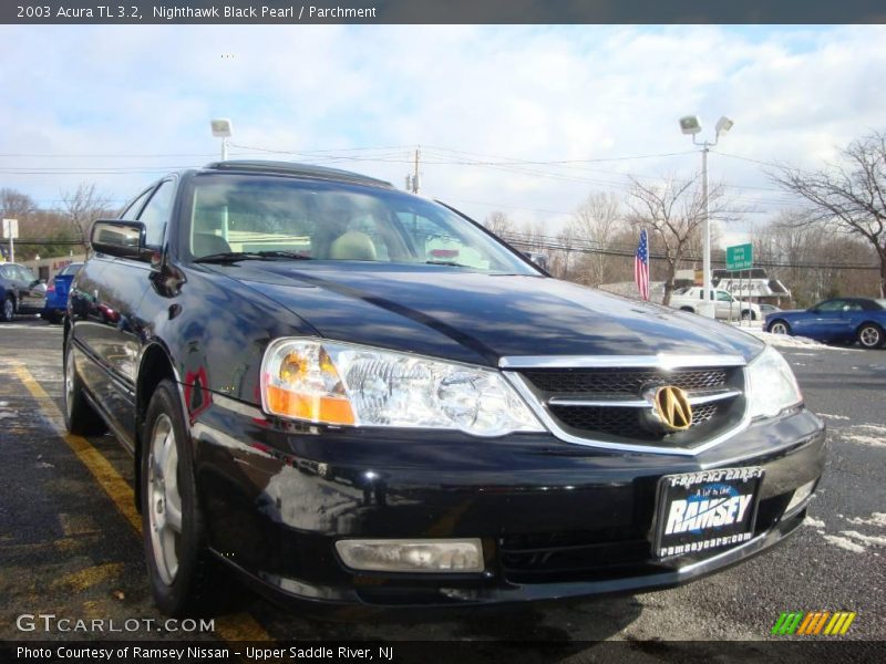 Nighthawk Black Pearl / Parchment 2003 Acura TL 3.2