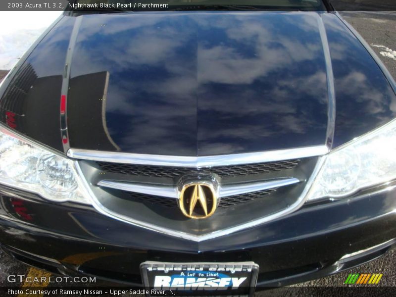 Nighthawk Black Pearl / Parchment 2003 Acura TL 3.2