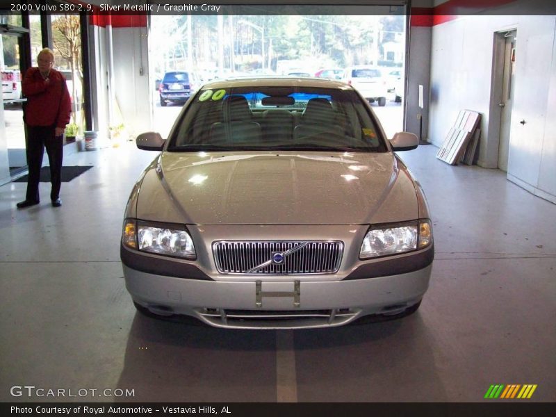 Silver Metallic / Graphite Gray 2000 Volvo S80 2.9