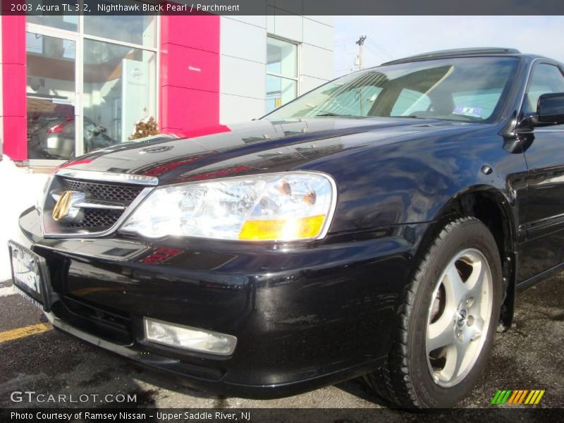Nighthawk Black Pearl / Parchment 2003 Acura TL 3.2