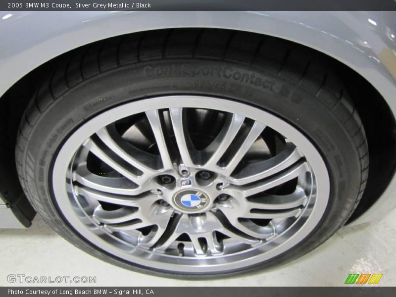 Silver Grey Metallic / Black 2005 BMW M3 Coupe