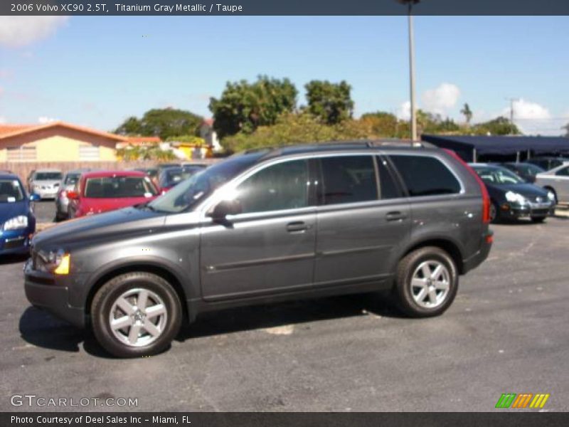 Titanium Gray Metallic / Taupe 2006 Volvo XC90 2.5T