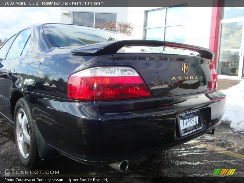 Nighthawk Black Pearl / Parchment 2003 Acura TL 3.2