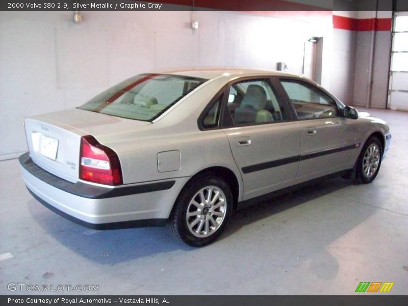 Silver Metallic / Graphite Gray 2000 Volvo S80 2.9