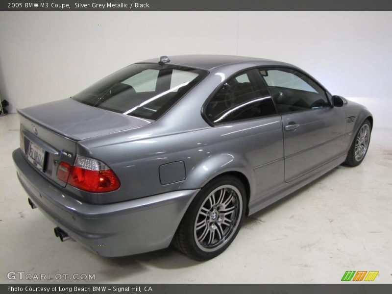 Silver Grey Metallic / Black 2005 BMW M3 Coupe
