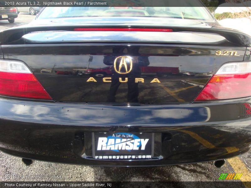 Nighthawk Black Pearl / Parchment 2003 Acura TL 3.2