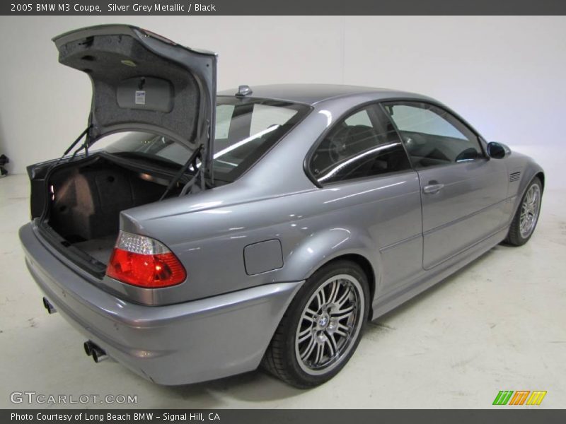 Silver Grey Metallic / Black 2005 BMW M3 Coupe