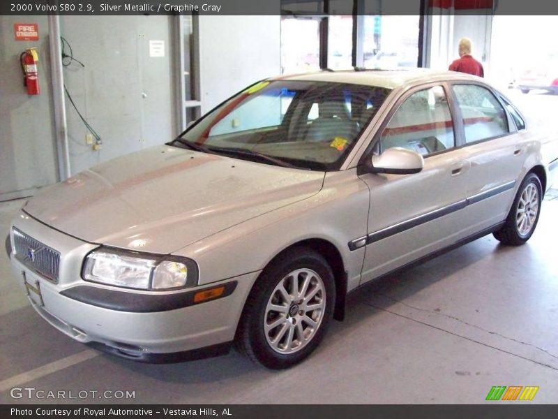 Silver Metallic / Graphite Gray 2000 Volvo S80 2.9