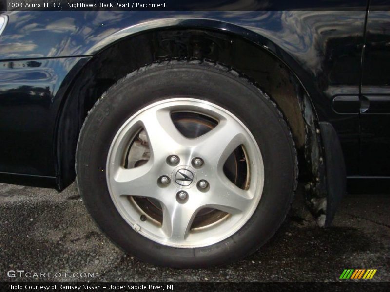 Nighthawk Black Pearl / Parchment 2003 Acura TL 3.2