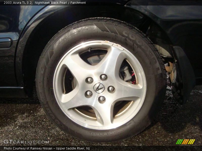 Nighthawk Black Pearl / Parchment 2003 Acura TL 3.2