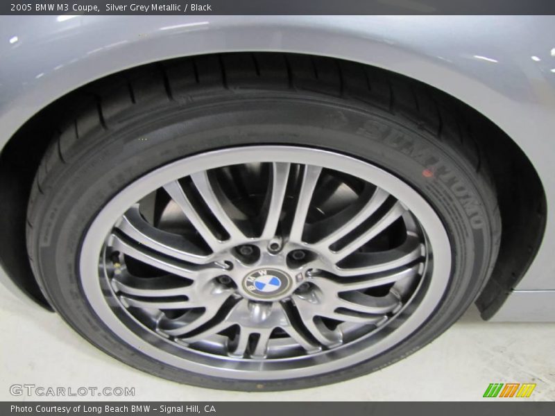Silver Grey Metallic / Black 2005 BMW M3 Coupe