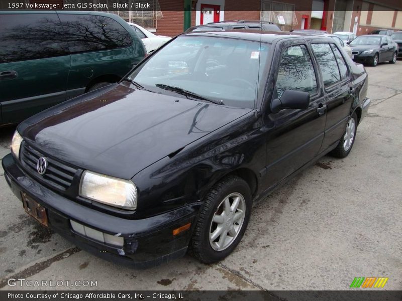 Black / Black 1997 Volkswagen Jetta GLS Sedan