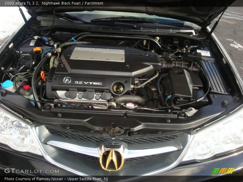 Nighthawk Black Pearl / Parchment 2003 Acura TL 3.2