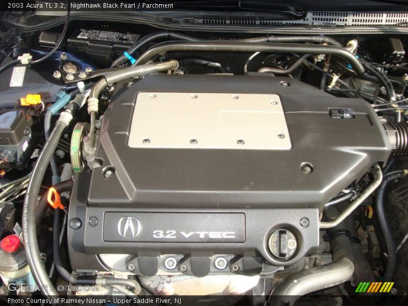 Nighthawk Black Pearl / Parchment 2003 Acura TL 3.2