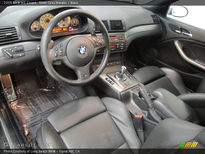 Silver Grey Metallic / Black 2005 BMW M3 Coupe