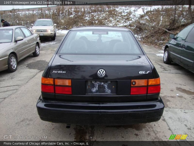 Black / Black 1997 Volkswagen Jetta GLS Sedan