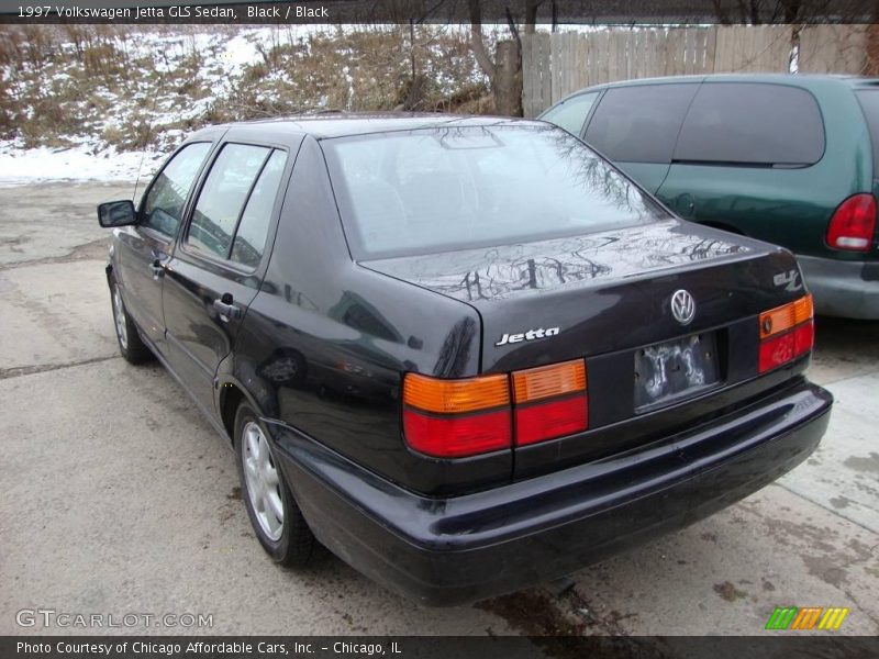 Black / Black 1997 Volkswagen Jetta GLS Sedan