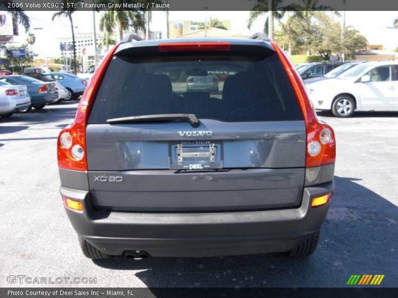 Titanium Gray Metallic / Taupe 2006 Volvo XC90 2.5T