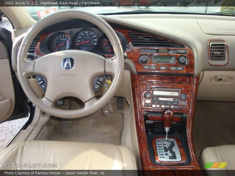 Nighthawk Black Pearl / Parchment 2003 Acura TL 3.2