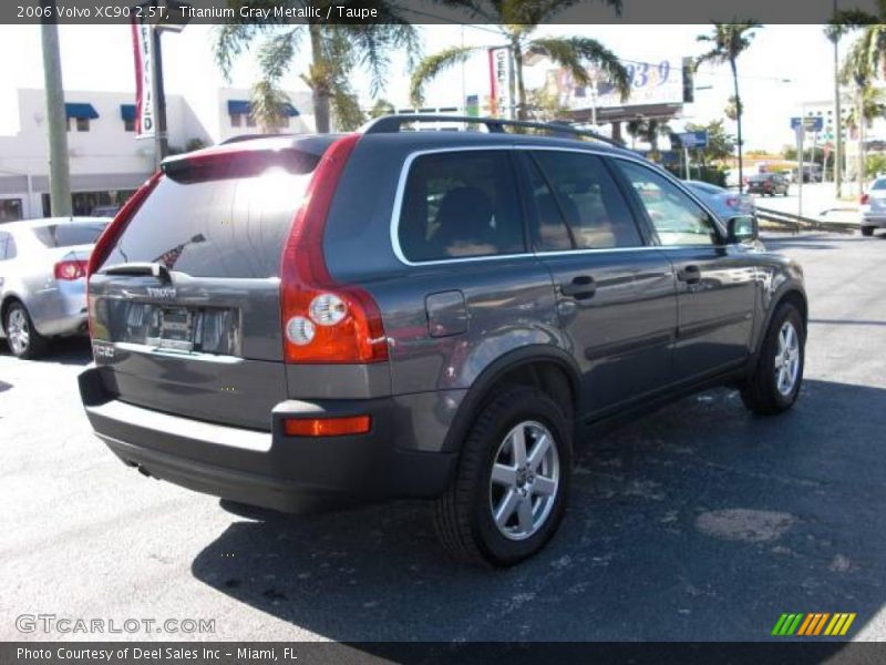 Titanium Gray Metallic / Taupe 2006 Volvo XC90 2.5T