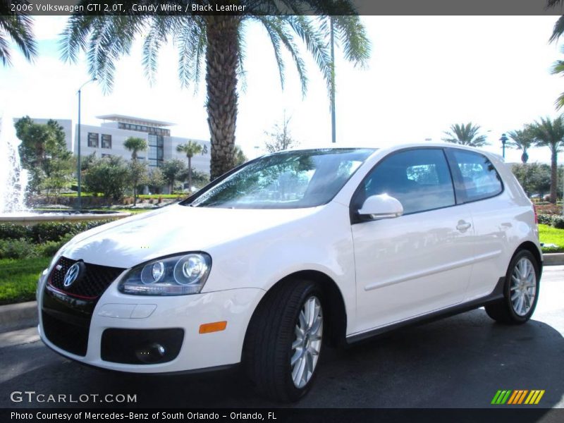 Candy White / Black Leather 2006 Volkswagen GTI 2.0T