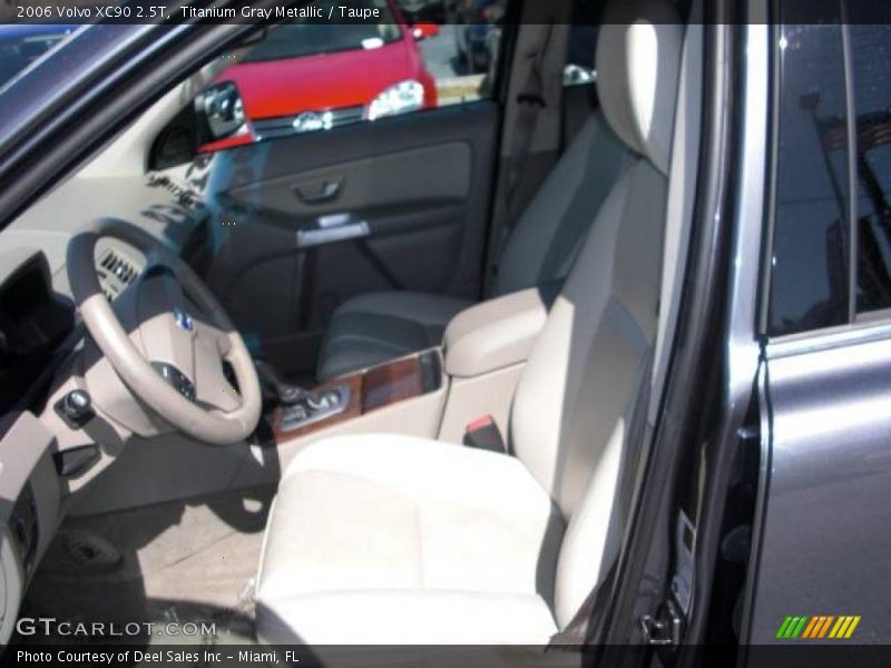 Titanium Gray Metallic / Taupe 2006 Volvo XC90 2.5T