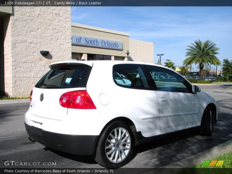 Candy White / Black Leather 2006 Volkswagen GTI 2.0T