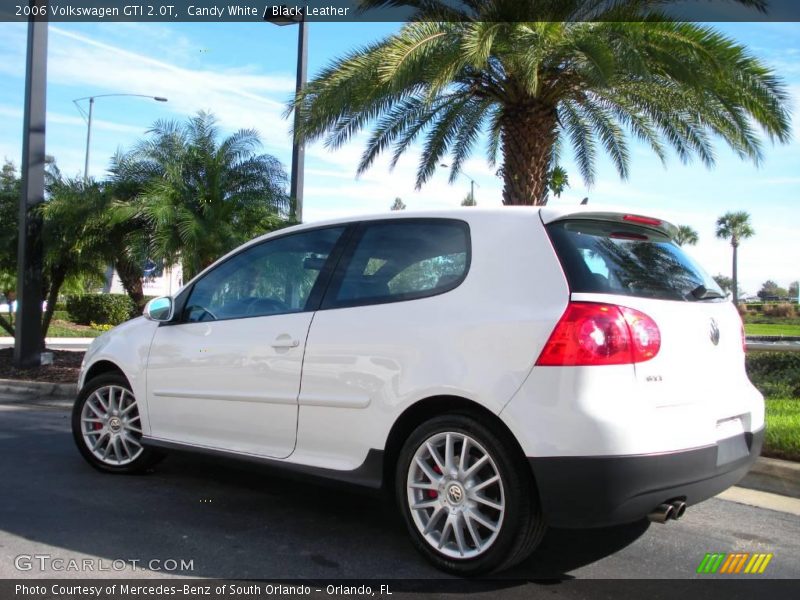 Candy White / Black Leather 2006 Volkswagen GTI 2.0T