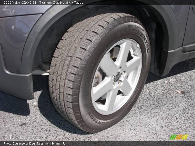 Titanium Gray Metallic / Taupe 2006 Volvo XC90 2.5T