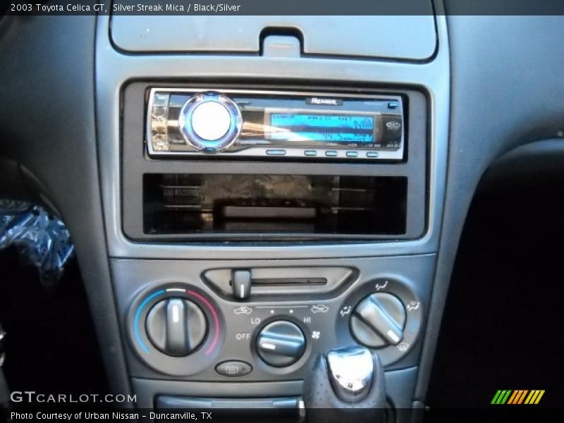 Silver Streak Mica / Black/Silver 2003 Toyota Celica GT