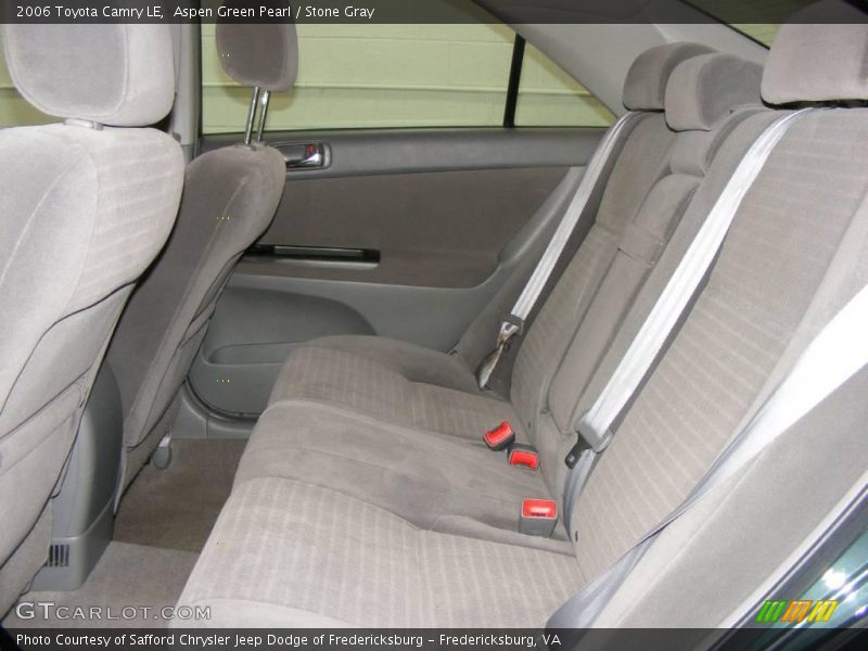 Aspen Green Pearl / Stone Gray 2006 Toyota Camry LE