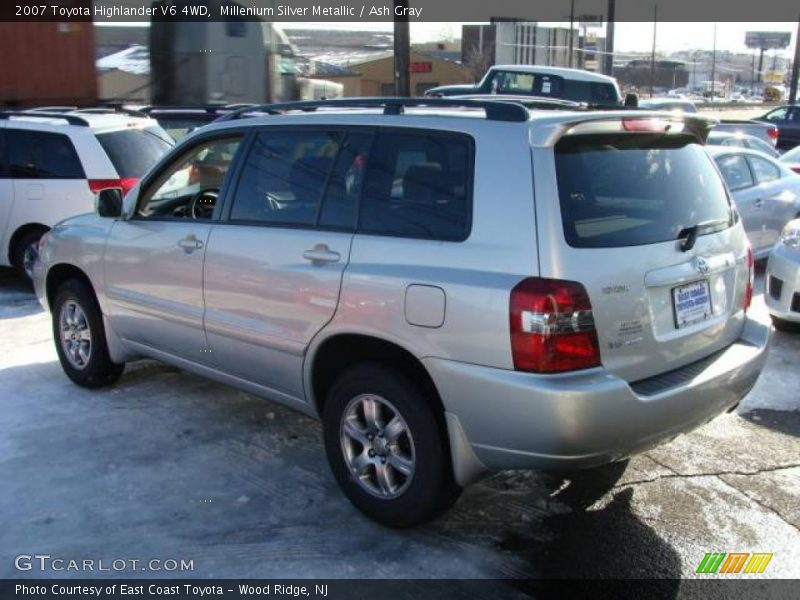 Millenium Silver Metallic / Ash Gray 2007 Toyota Highlander V6 4WD