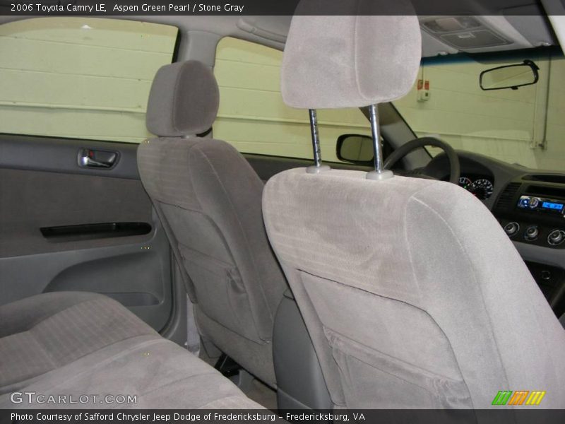 Aspen Green Pearl / Stone Gray 2006 Toyota Camry LE