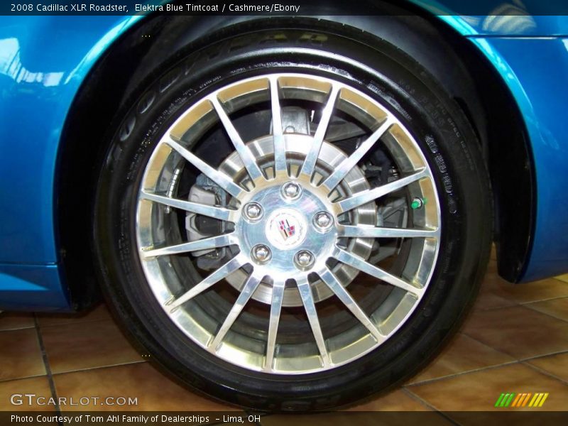 Elektra Blue Tintcoat / Cashmere/Ebony 2008 Cadillac XLR Roadster