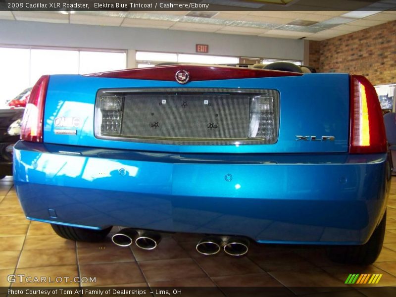 Elektra Blue Tintcoat / Cashmere/Ebony 2008 Cadillac XLR Roadster