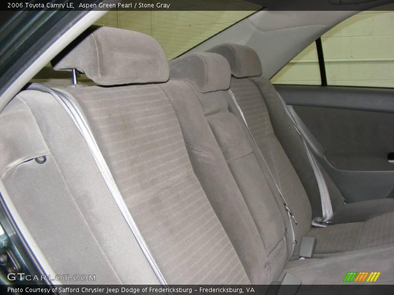 Aspen Green Pearl / Stone Gray 2006 Toyota Camry LE