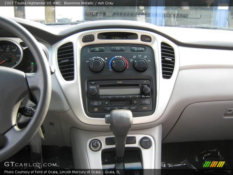 Bluestone Metallic / Ash Gray 2007 Toyota Highlander V6 4WD